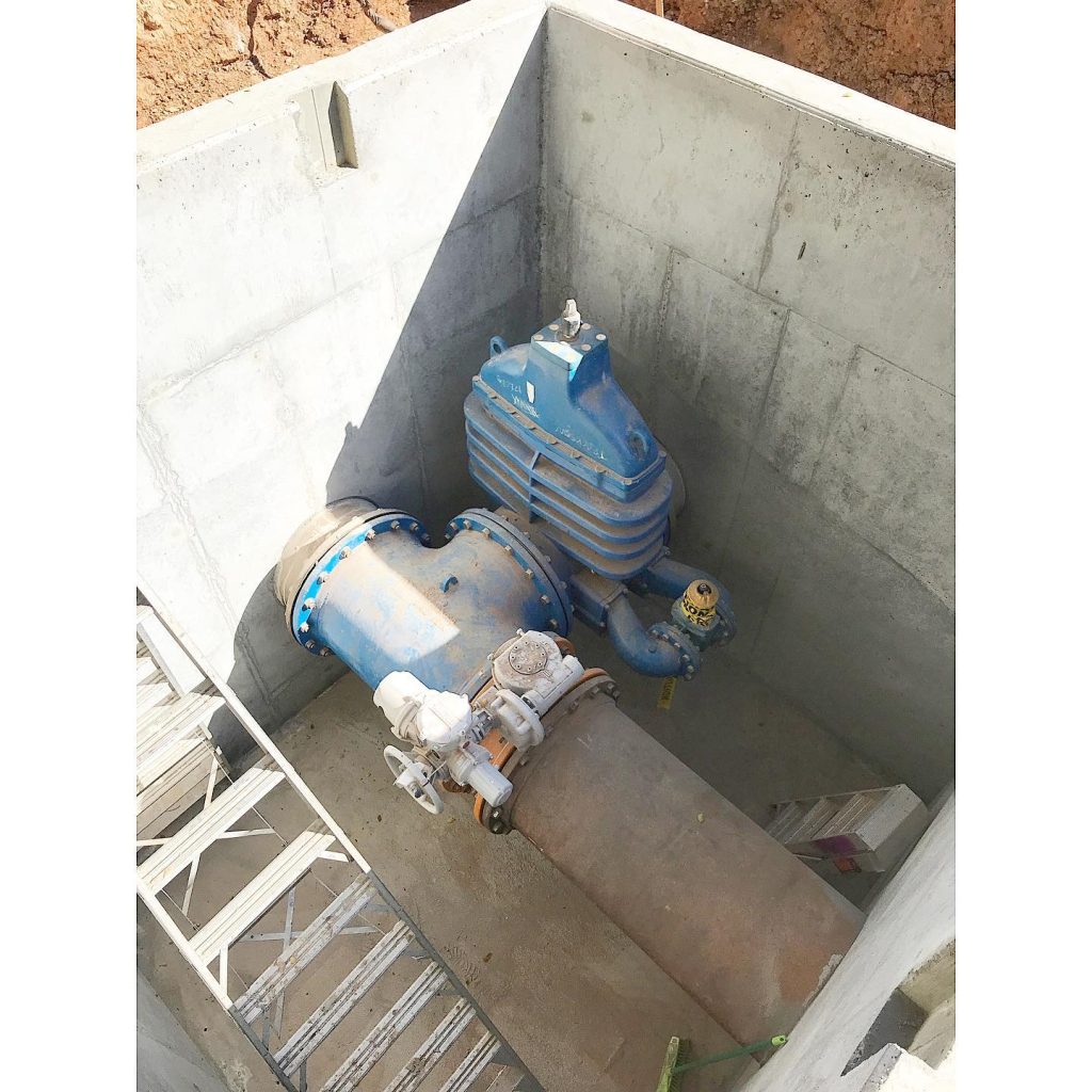 Watermain Actuated AirValve Chambers TerraNovus Civil